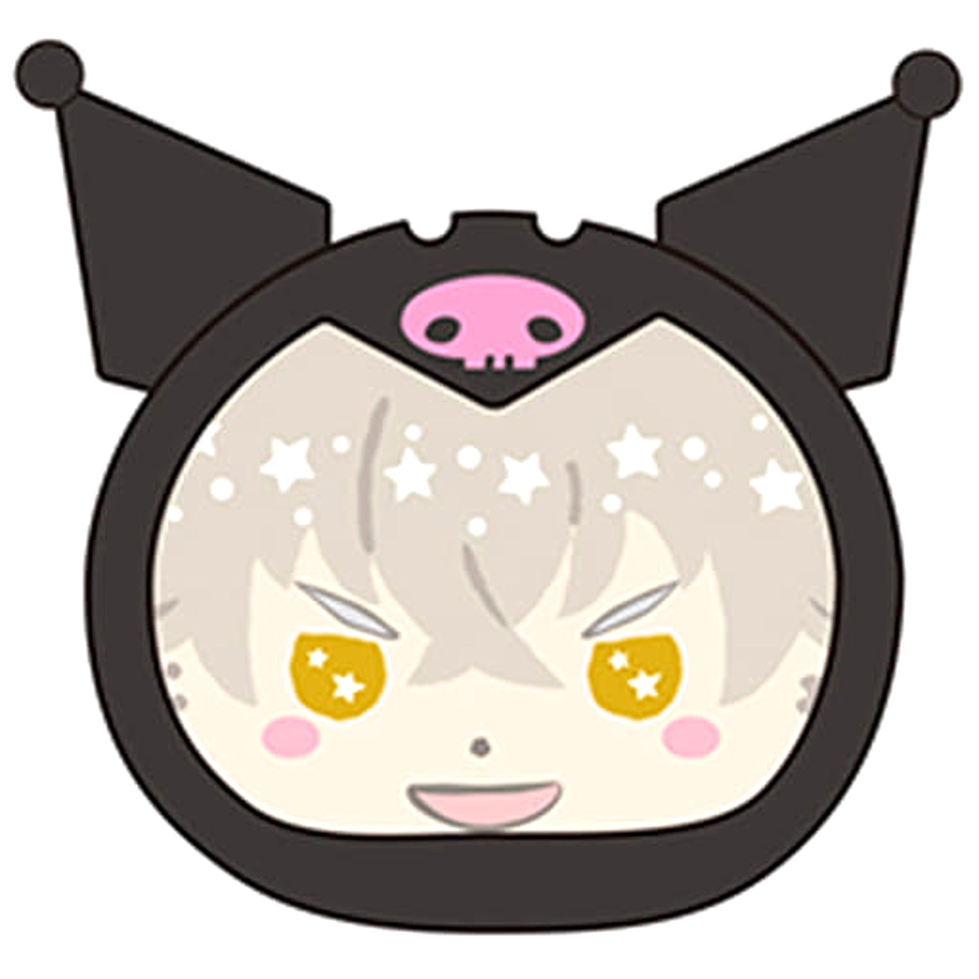 Ensemble Stars! X Sanrio Characters Koga Ogami Omanjuu Niginigi Mascot Mascot [USED]