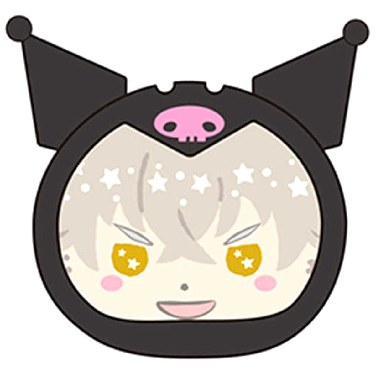 Ensemble Stars! X Sanrio Characters Koga Ogami Omanjuu Niginigi Mascot Mascot [USED]