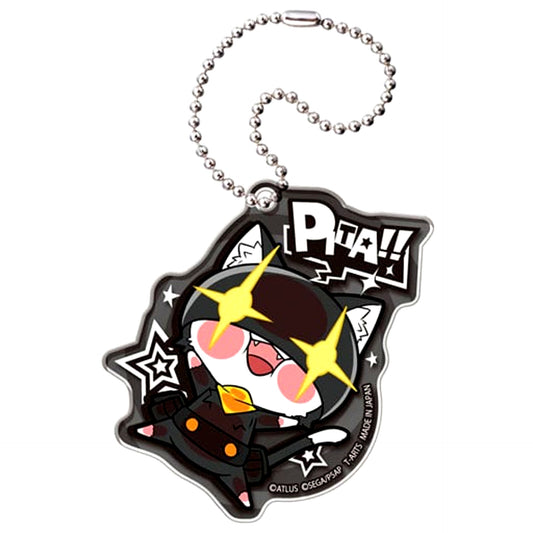 Morgana Persona 5 the Animation Pita! Deforme Acrylic Keychain [USED]
