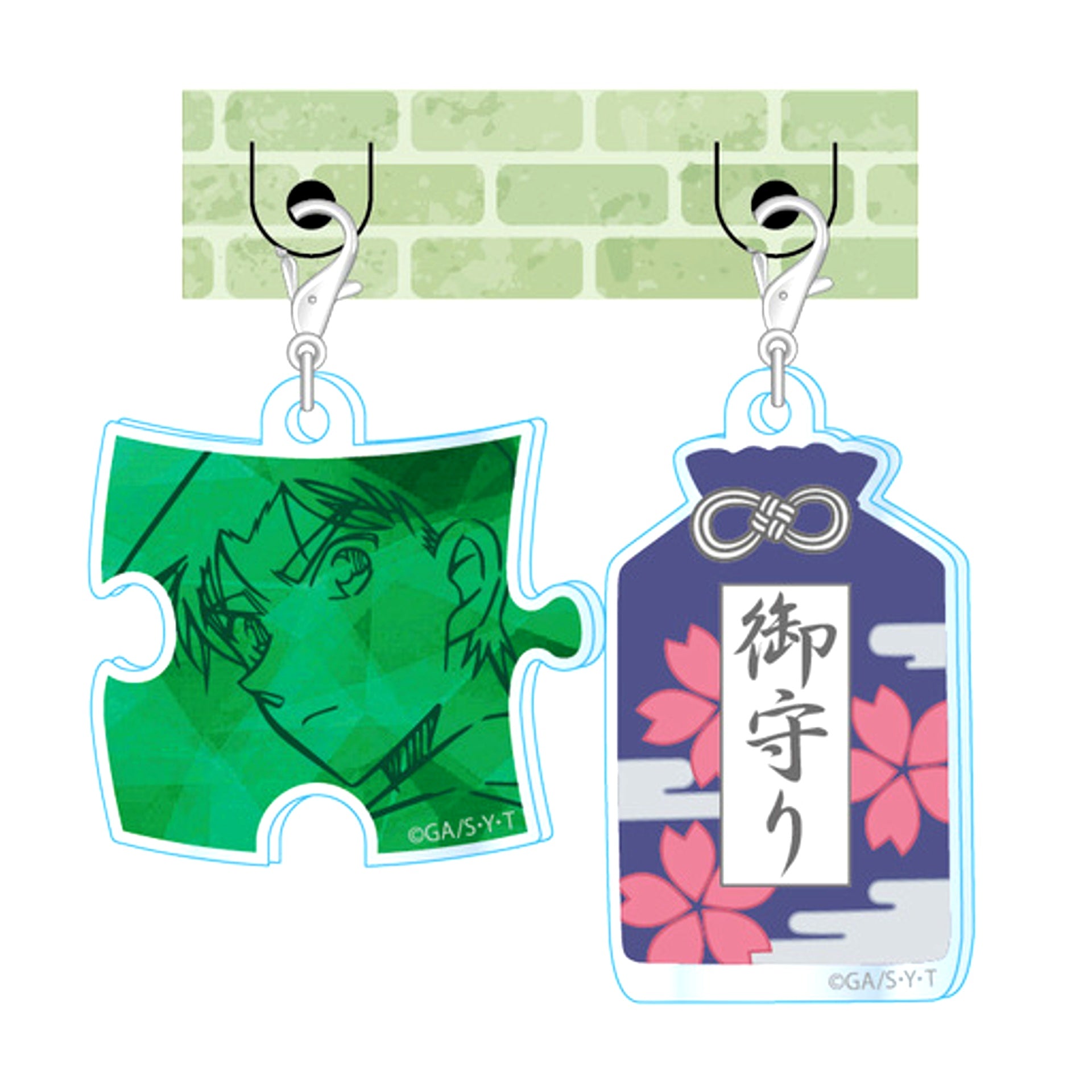 Heiji Hattori Detective Conan Acrymetry Set of 2 [USED]