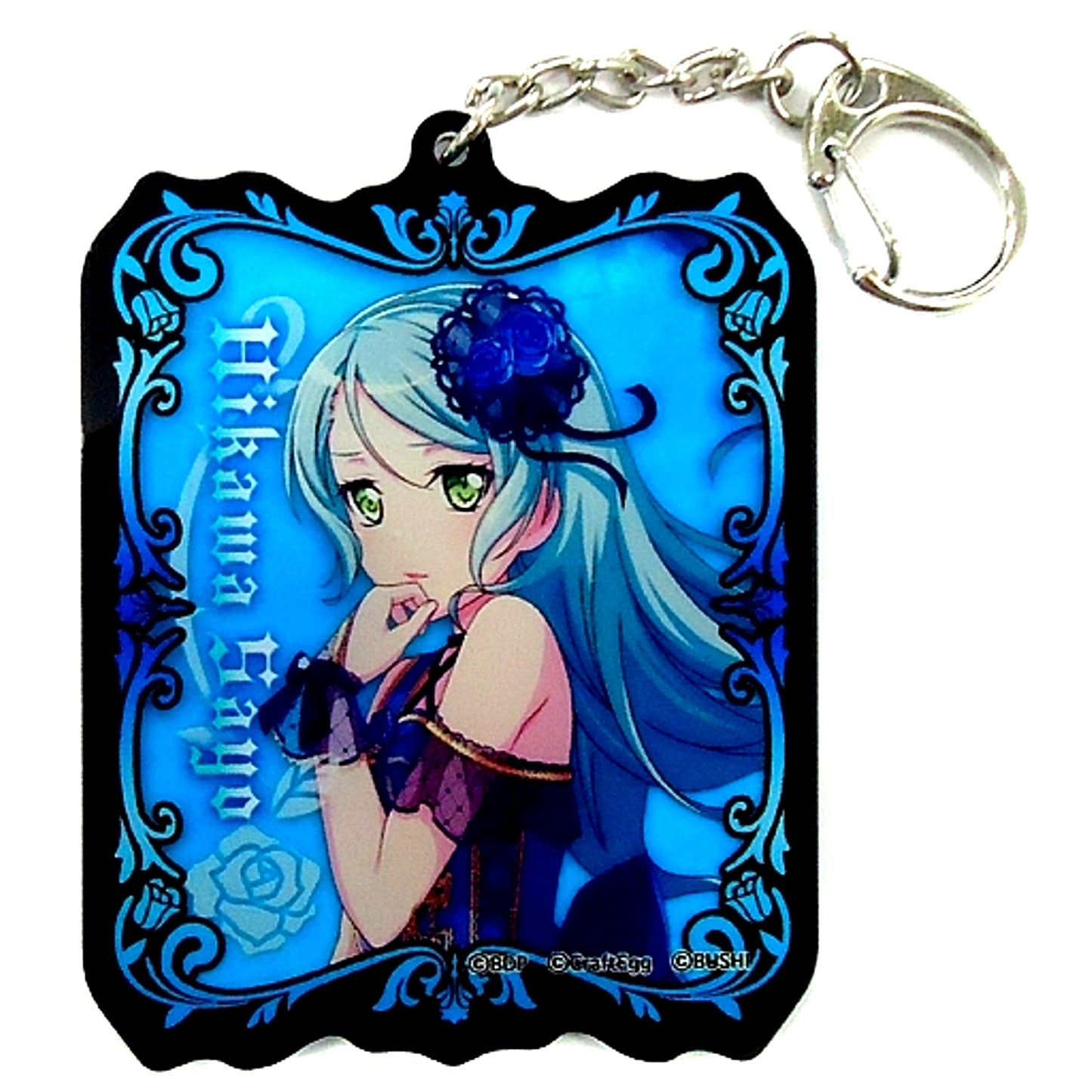 Sayo Hikawa BanG Dream! Roselia Acrylic Keychain 2nd Live Zeit [USED]