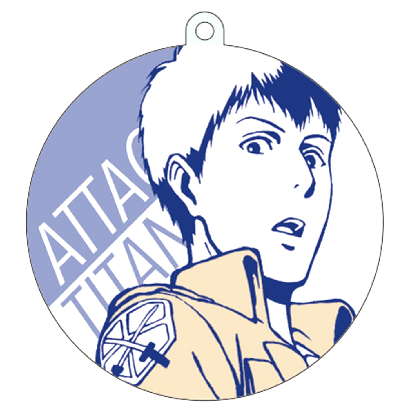 Bertolt Hoover Attack on Titan Trading Dialogue Acrylic Keychain [USED]