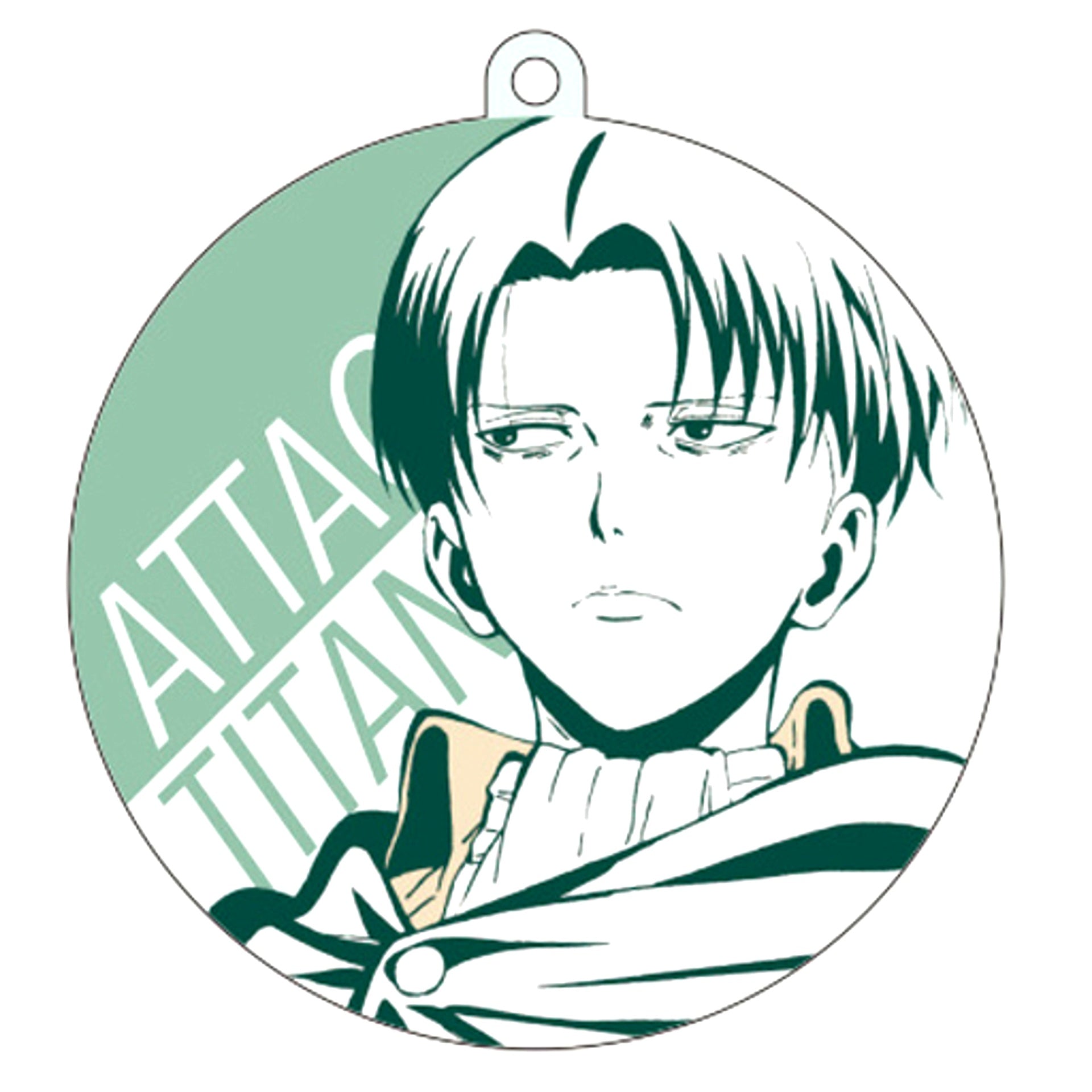 Levi Attack on Titan Trading Dialogue Acrylic Keychain [USED]