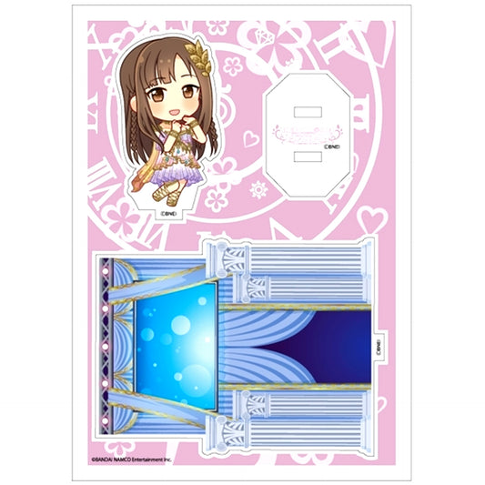 Yukari Mizumoto 08 Acrylic Character Plate Puchi Idolmaster Cinderella Girls [USED]
