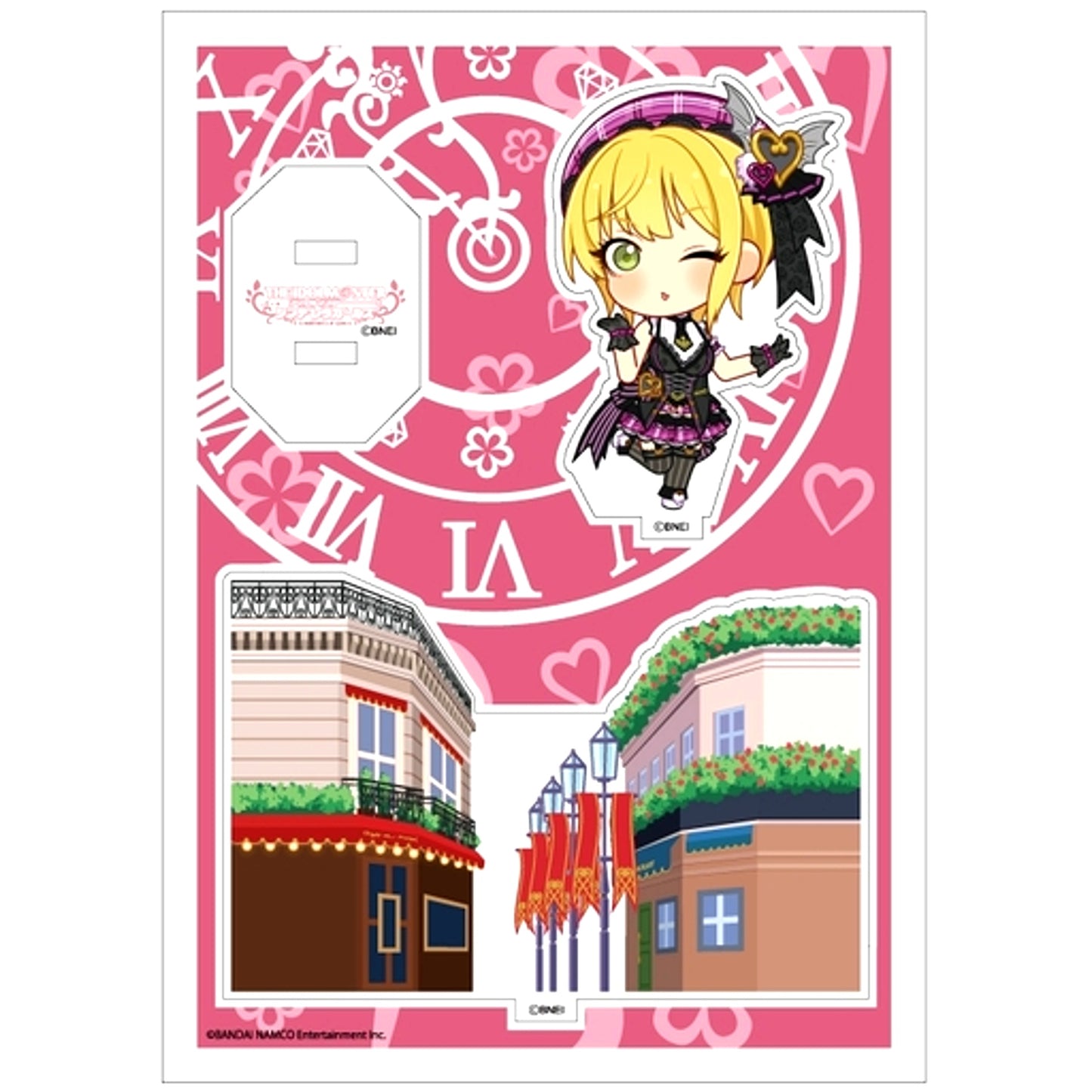 Frederica Miyamoto Acrylic Character Plate Petit 08 Idolmaster Cinderella Girls [USED]