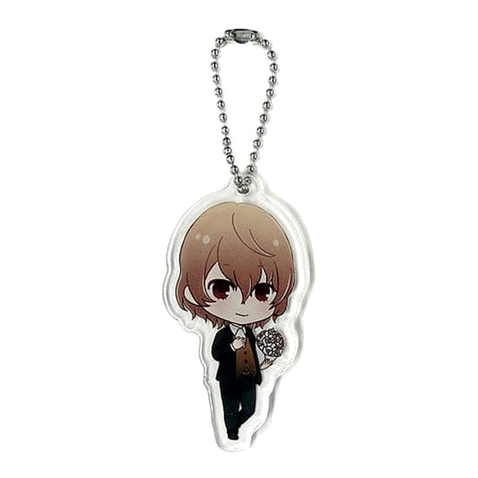 Persona 5: The Animation Goro Akechi Chibi Acrylic Keychain A Sega Collaboration Cafe Limited Keychains [USED]