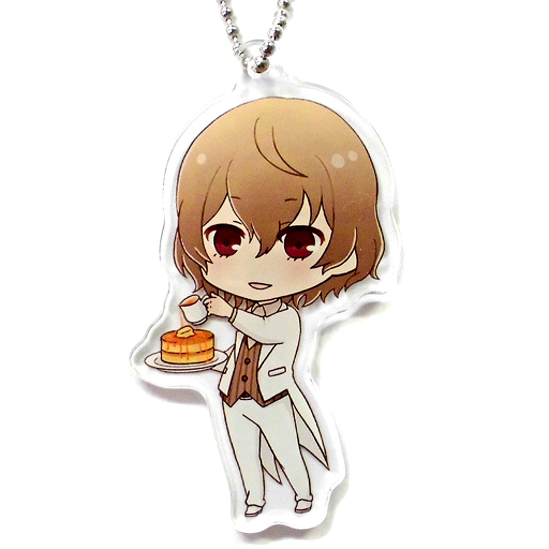 Goro Akechi Persona 5 the Animation Sega Collabo Cafe Deformed Acrylic Keychain B [USED]