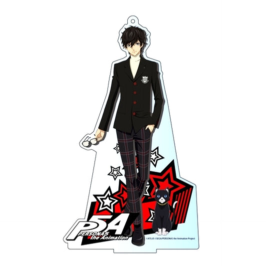 Ren Amamiya & Morgana Persona 5 the Animation Big Acrylic Stand Vol.1 [USED]