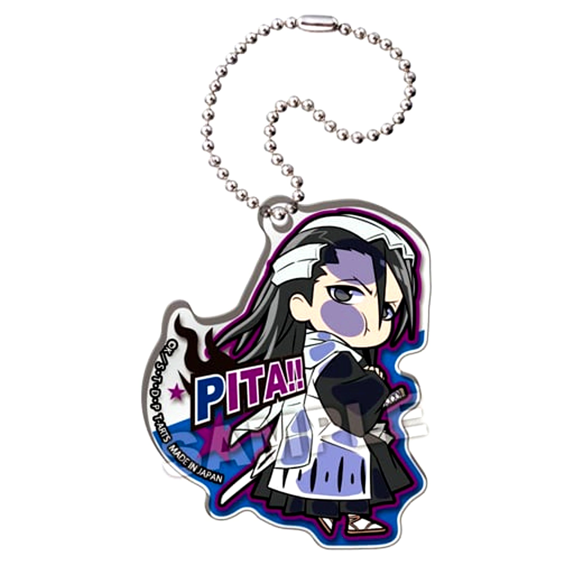 Byakuya Kuchiki Pita Deforme BLEACH Acrylic Keychain [USED]