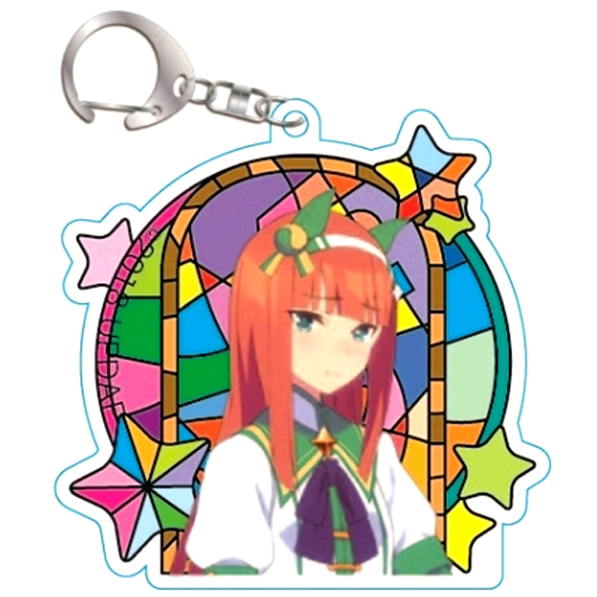 Silence Suzuka Uma Musume Pretty Derby Tobichara Trading Acrylic Keychain [USED]