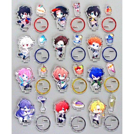 Set of 12 Hypnosis Mic: Division Rap Battle in SWEETS PARADISE Mini Trading Acrylic Stand [USED]