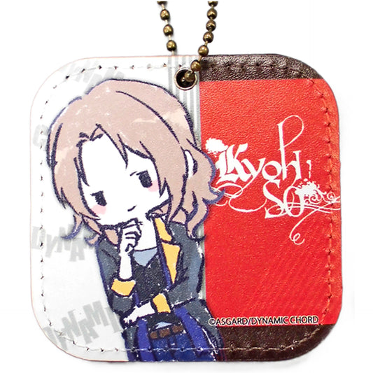 Tokiharu DYNAMIC CHORD Graph Art Design Leather Mirror Charm Charm [USED]