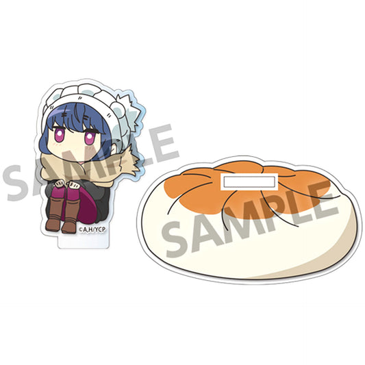 Rin and Meat Bun Yuru Camp Acrylic Figure [USED]