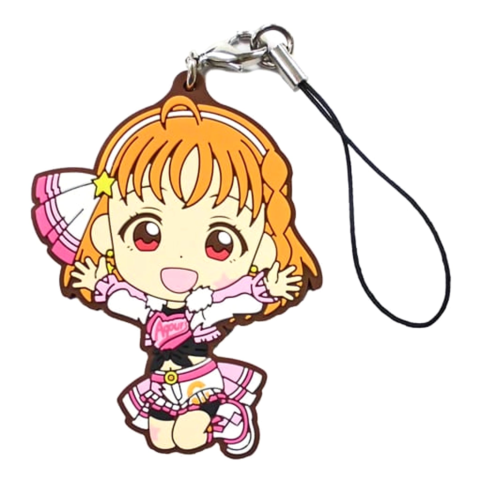 Love Live! Sunshine!! Chika Takami MIRACLE WAVE Ver. Ichiban Kuji 5th Rubber Charm Kyunchara Illustrations Prize K [USED]