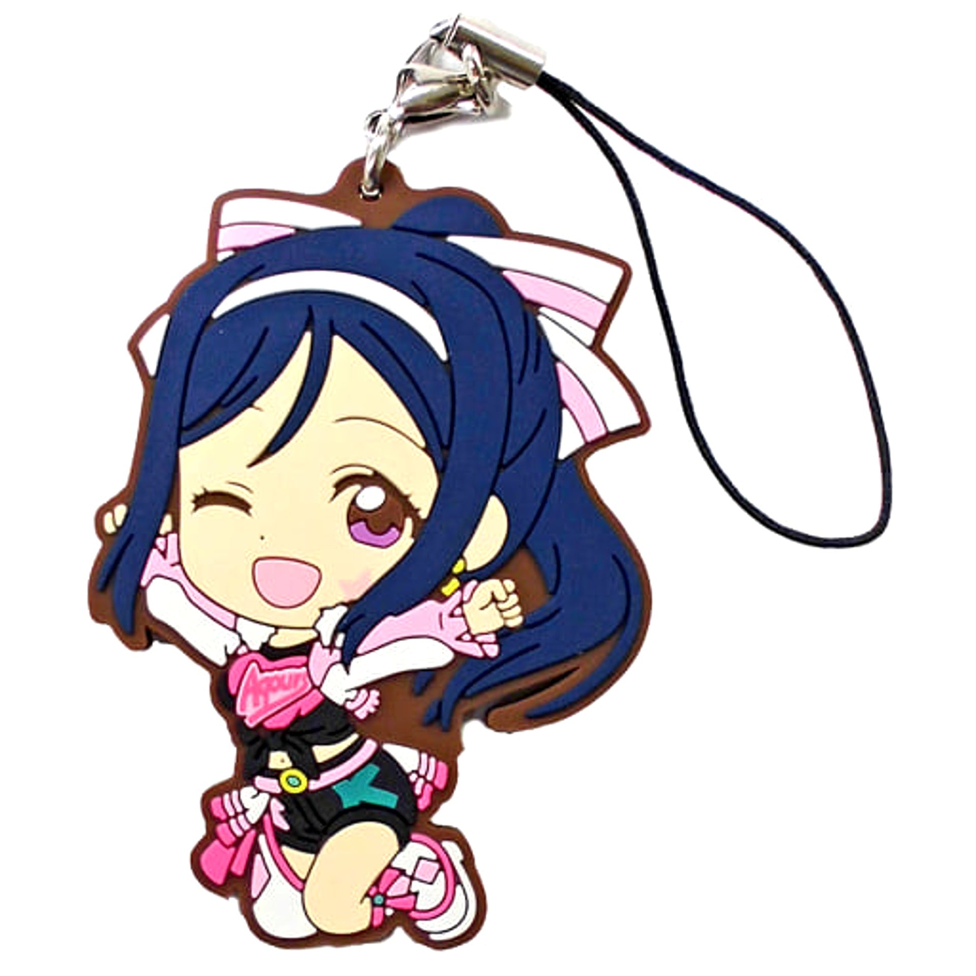 Love Live! Sunshine!! Kanan Matsuura MIRACLE WAVE Ver. Ichiban Kuji 5th Rubber Charm Kyunchara Illustrations Prize K [USED]