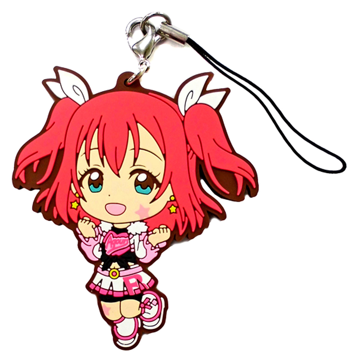 Ruby Kurosawa MIRACLE WAVE Ver. Rubber Strap Kyun Chara Illustrations Ichiban Kuji Love Live! Sunshine!! 5th Prize K [USED]