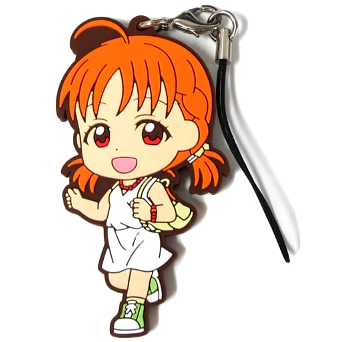Love Live! Sunshine!! Chika Takami Dress Ver. Ichiban Kuji 5th Rubber Charm Kyunchara Illustrations Prize L Keychains [USED]