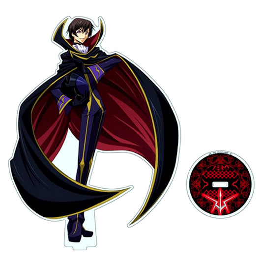 Lelouch Lamperouge Acrylic Figure M Size Code Geass Lelouch of the Rebellion R2 [USED]