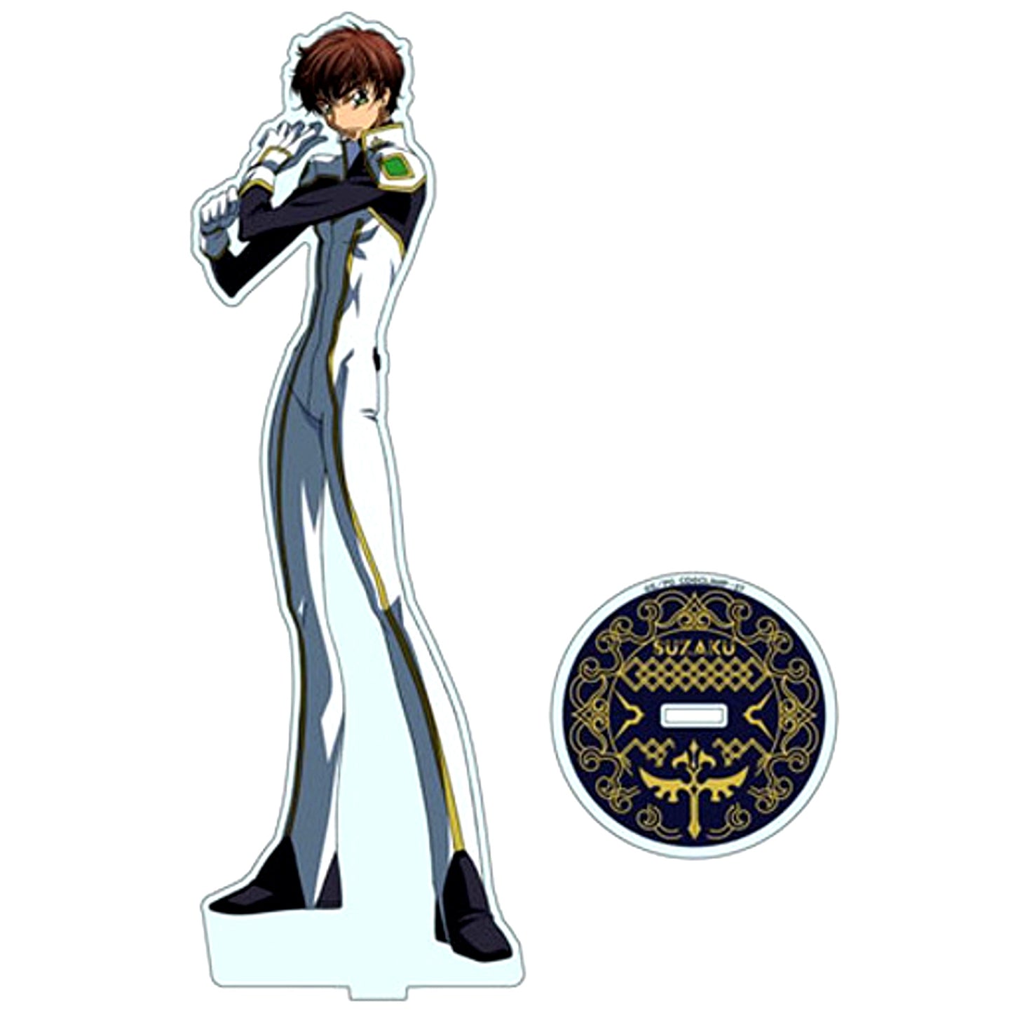 Suzaku Kururugi Acrylic Figure M Size Code Geass Lelouch of the Rebellion R2 [USED]