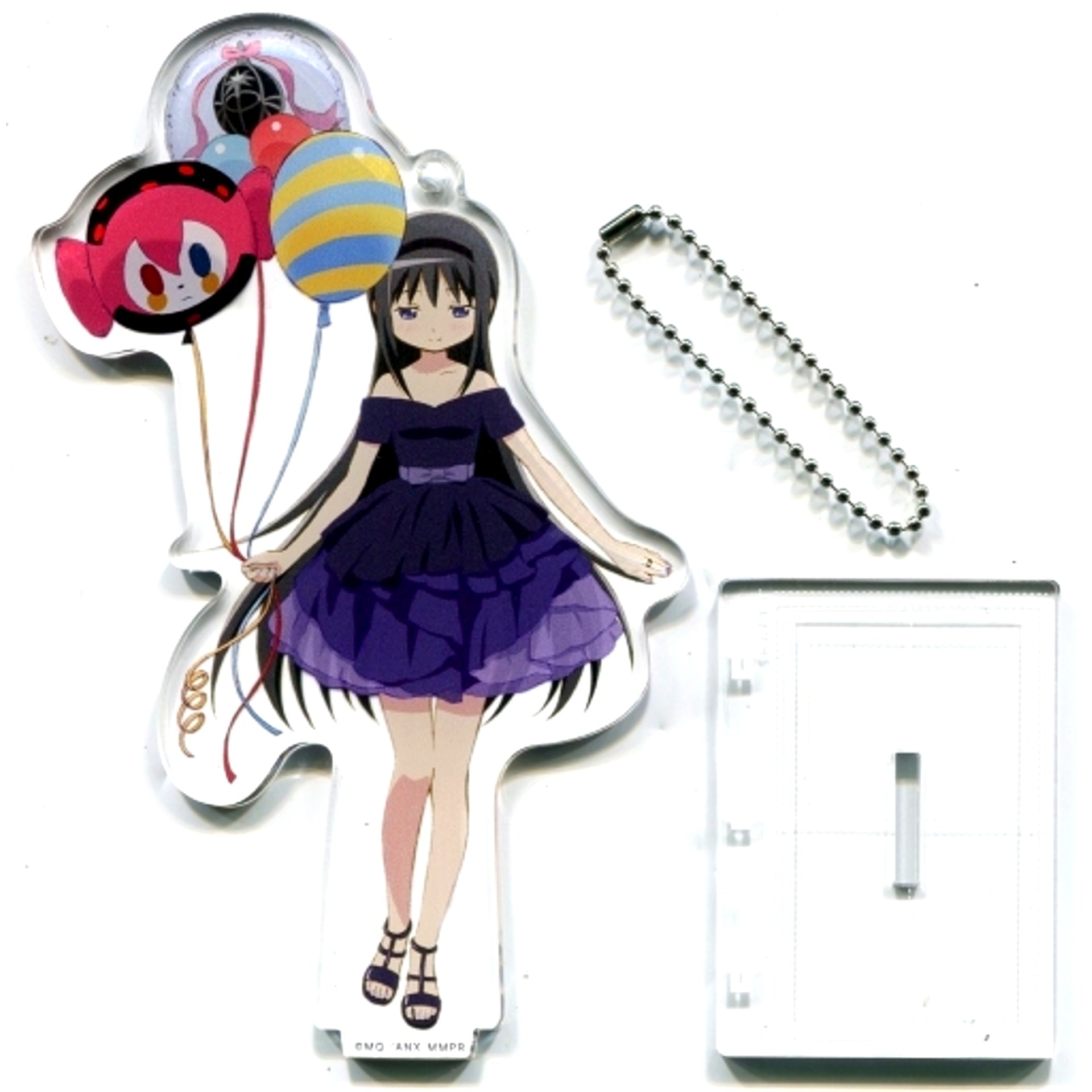 Homura Akemi Puella Magi Madoka Magica The Movie Rebellion Acrylic Keychain C92 [USED]