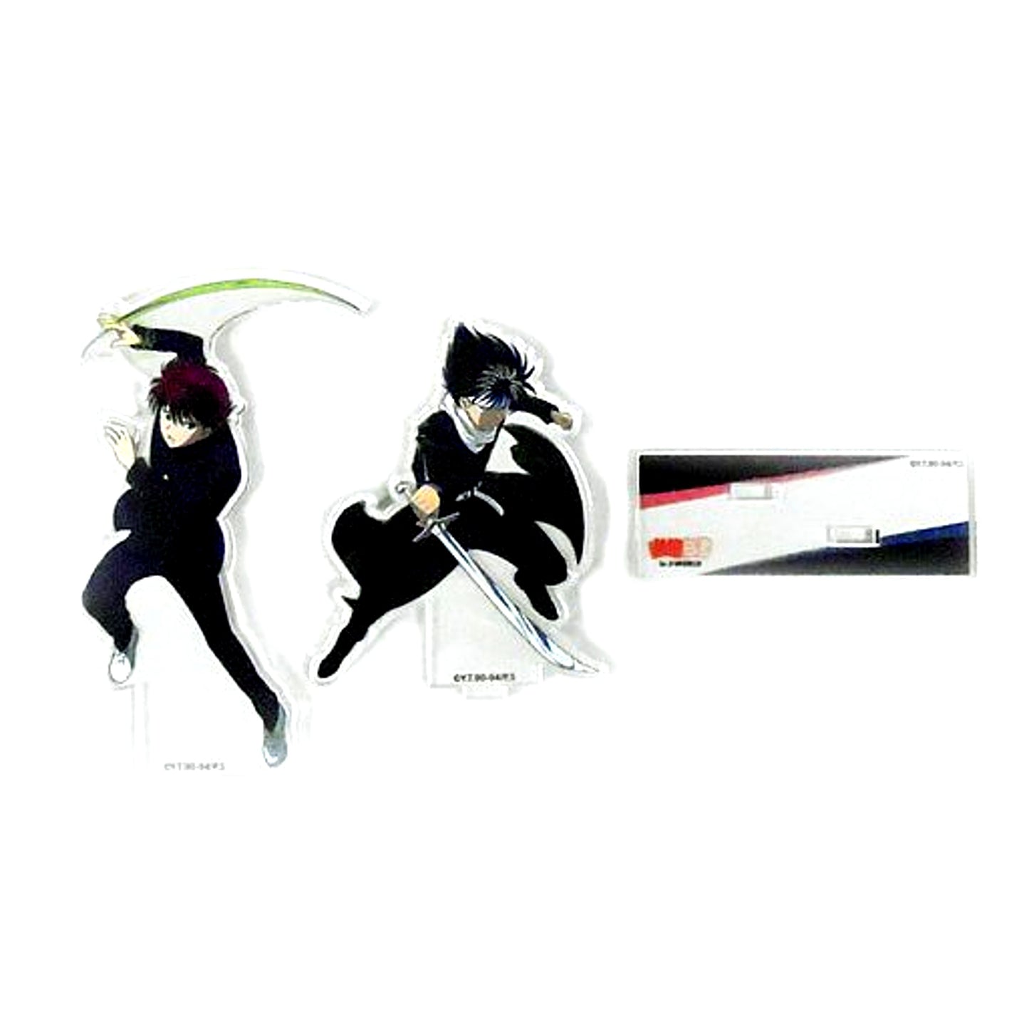 Shuichi Minamino & Hiei Acrylic Stand YuYu Hakusho in J-World Tokyo Sai [USED]