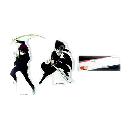 Shuichi Minamino & Hiei Acrylic Stand YuYu Hakusho in J-World Tokyo Sai [USED]