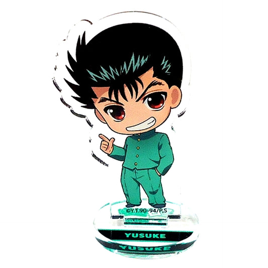 Yusuke Urameshi Mini Acrylic Stand YuYu Hakusho in J-World Tokyo Sai [USED]