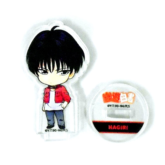 Kaname Hagiri Mini Acrylic Stand YuYu Hakusho in J-WORLD TOKYO Sai [USED]