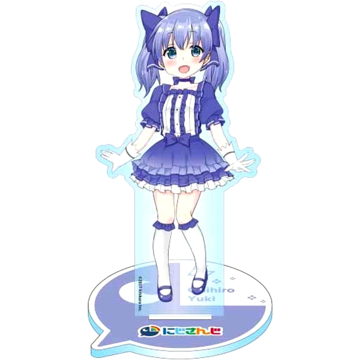 Yuki Chihiro Acrylic Stand Nijisanji 1st Generation Virtual Youtuber [USED]