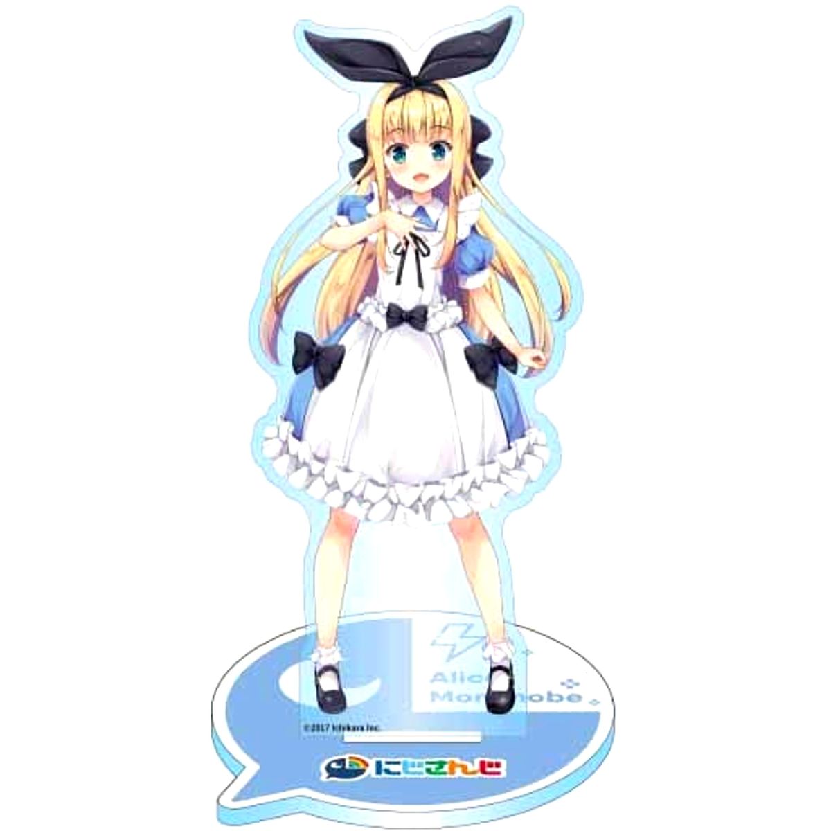 Mononobe Alice Acrylic Stand Nijisanji 2nd Generation Virtual Youtuber [USED]