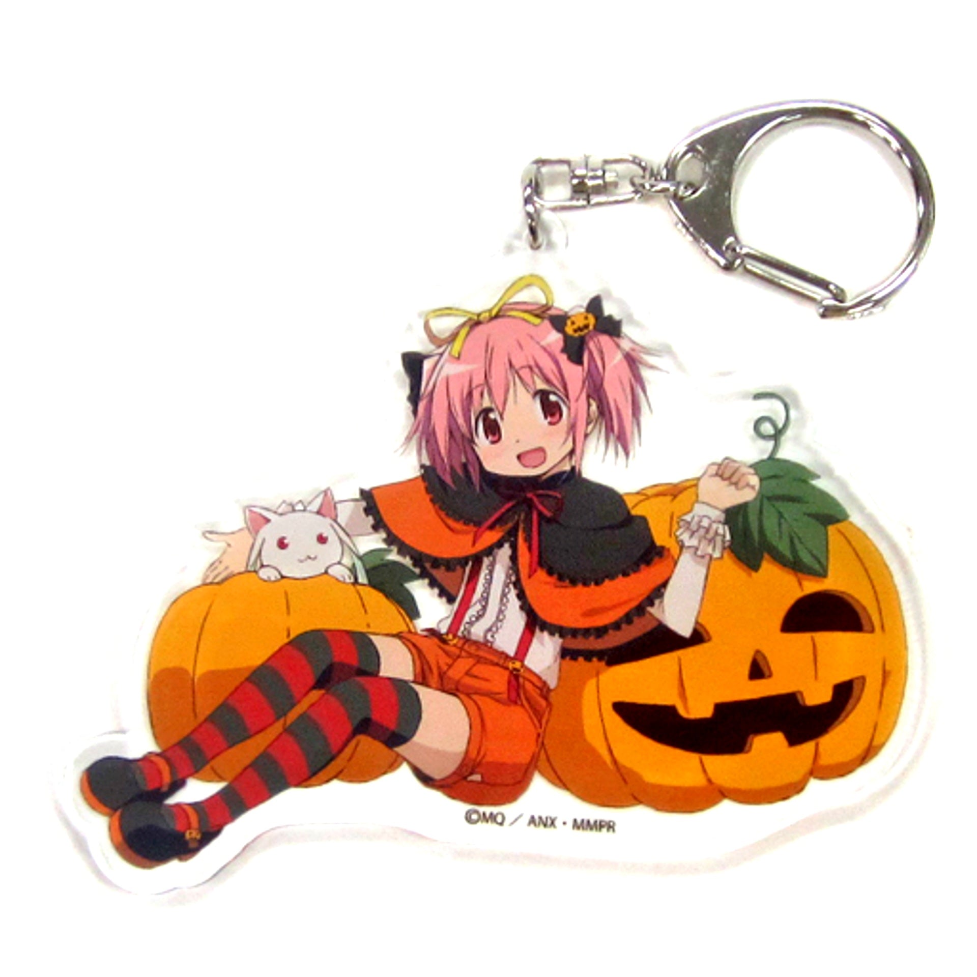 Madoka Kaname Puella Magi Madoka Magica The Movie Rebellion Halloween Acrylic Keychain ANIPLEX+ Ltd [USED]