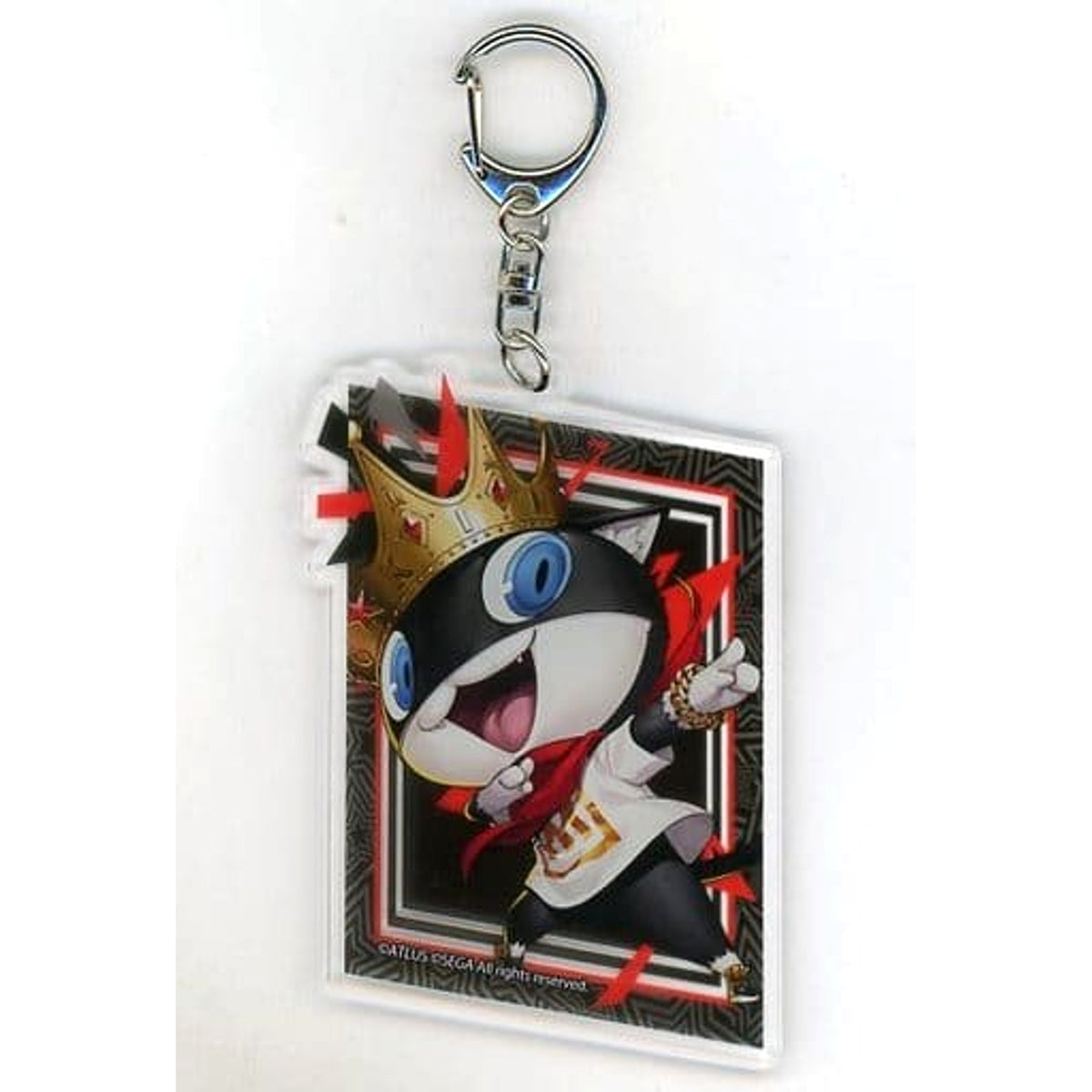 Persona 5: Dancing in Starlight Morgana Acrylic Keychain Marui & Palace Persona Limited Shop Exclusive Keychains [USED]