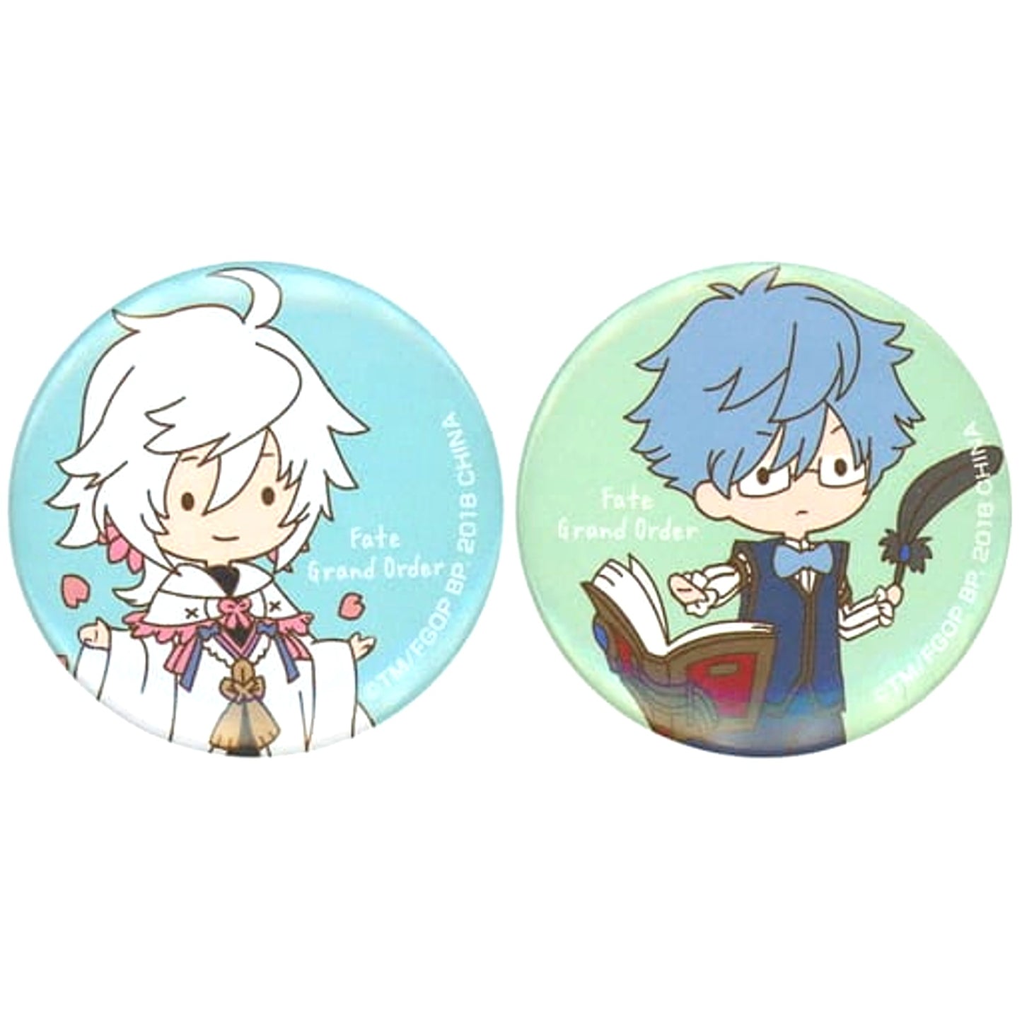 Fate/Grand Order Merlin Andersen Ichiban Kuji Online Chaldea of ​​Sugar Button Set Sugar Pouch Prize E [USED]