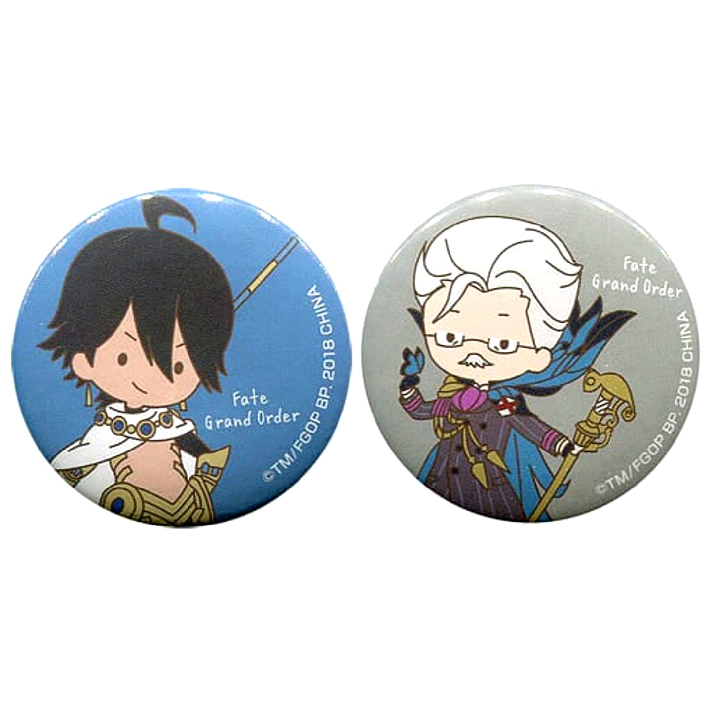 Fate/Grand Order Ozymandias Archer of Shinjuku Ichiban Kuji Online Chaldea of ​​Sugar Button Set Sugar Pouch Prize E [USED]