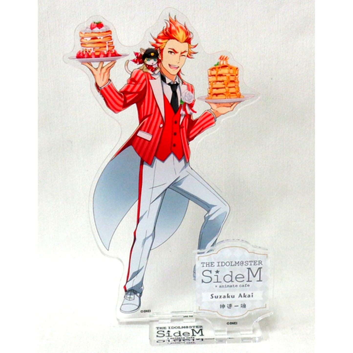 Suzaku Akai THE IDOLM@STER SideM Acrylic Stand Figure animatecafe [USED]