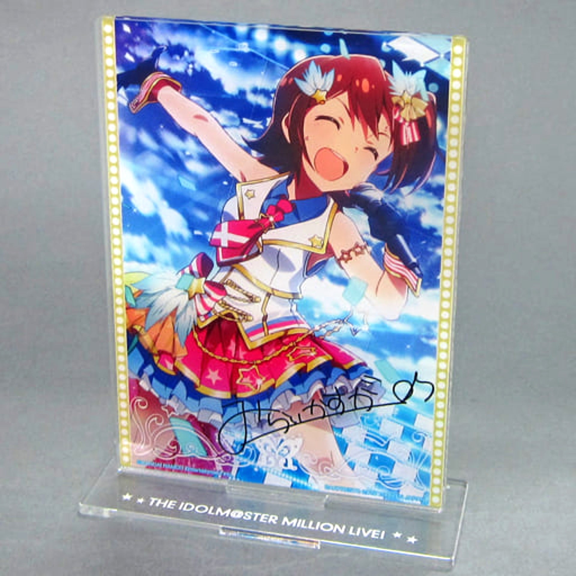THE IDOLM@STER Million Live! Kasuga Mirai Ichiban Kuji Idol Gallery Acrylic Stand Prize A Acrylic Stands [USED]