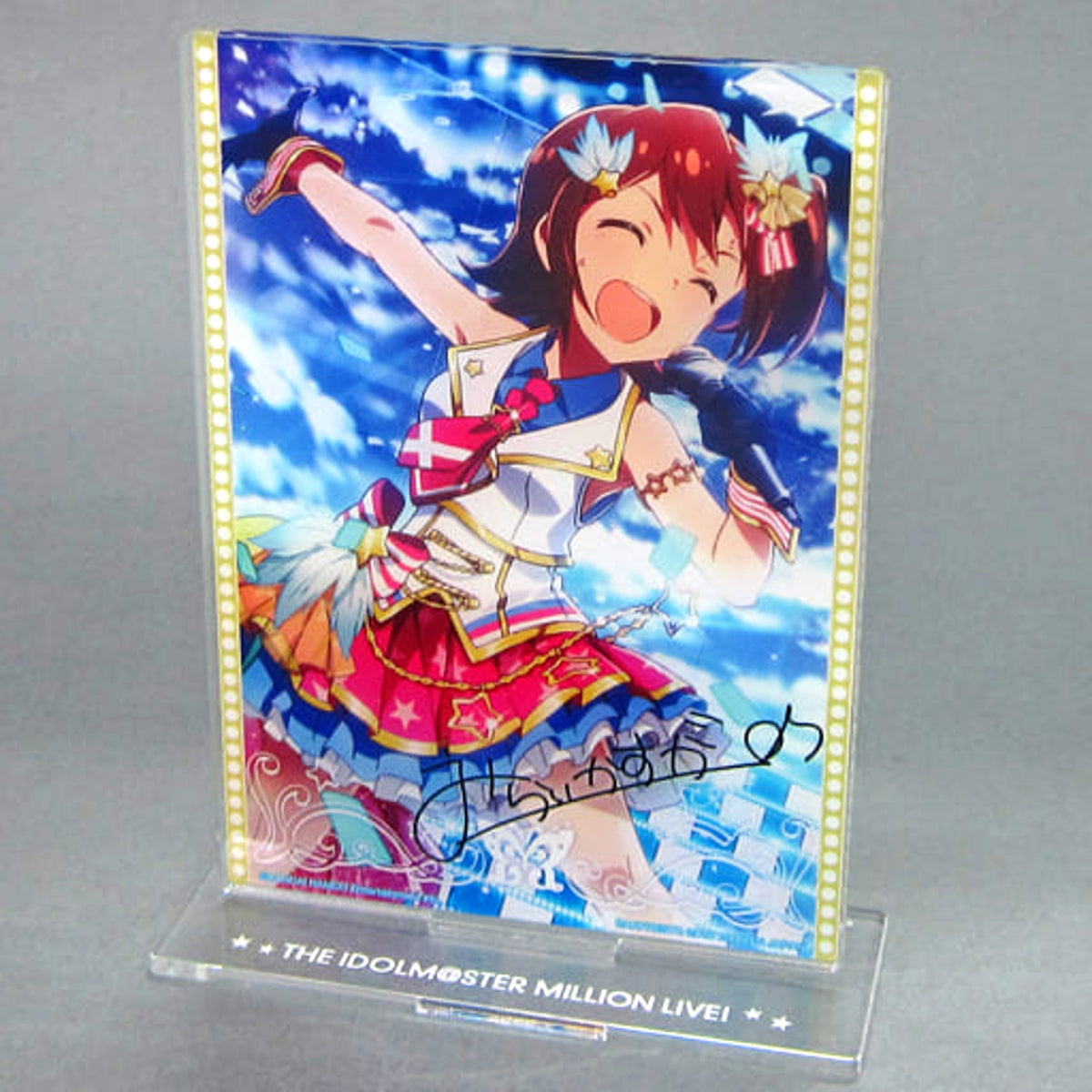 THE IDOLM@STER Million Live! Kasuga Mirai Ichiban Kuji Idol Gallery Acrylic Stand Prize A Acrylic Stands [USED]