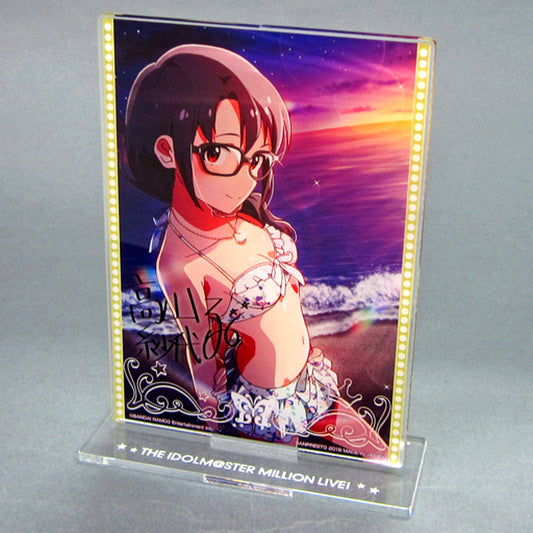 Sayoko Takayama A Prize Ichiban Kuji Idolmaster Million Live! Idol Gallery Acrylic Stand [USED]