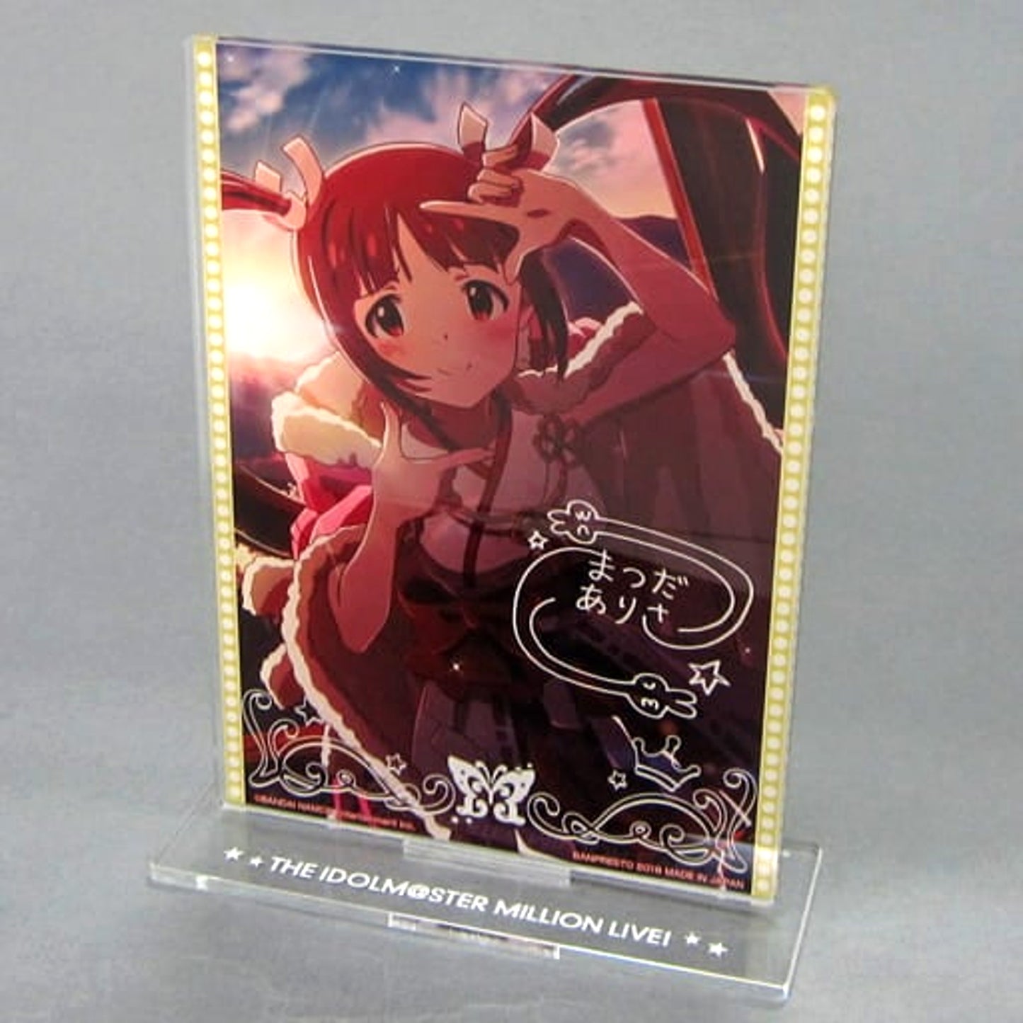 THE IDOLM@STER Million Live! Arisa Matsuda Ichiban Kuji Idol Gallery Acrylic Stand Prize A [USED]