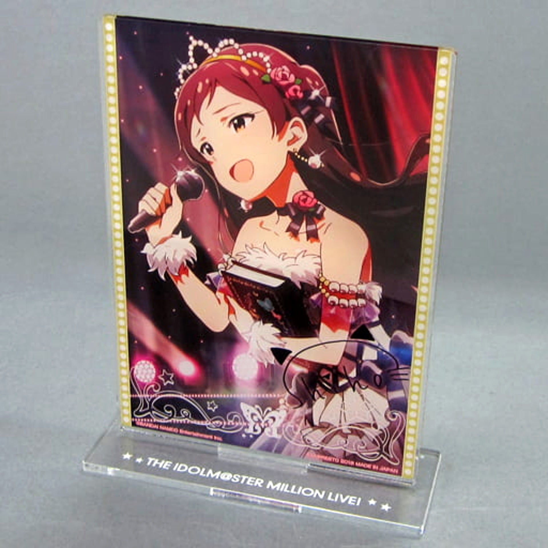 THE IDOLM@STER Million Live! Kitazawa Shiho Ichiban Kuji Idol Gallery Acrylic Stand Prize A Acrylic Stands [USED]