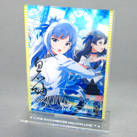 Tsumugi Shiraishi Acrylic Stand Ichiban Kuji The Idolmaster Million Live Idol Gallery Prize A [USED]