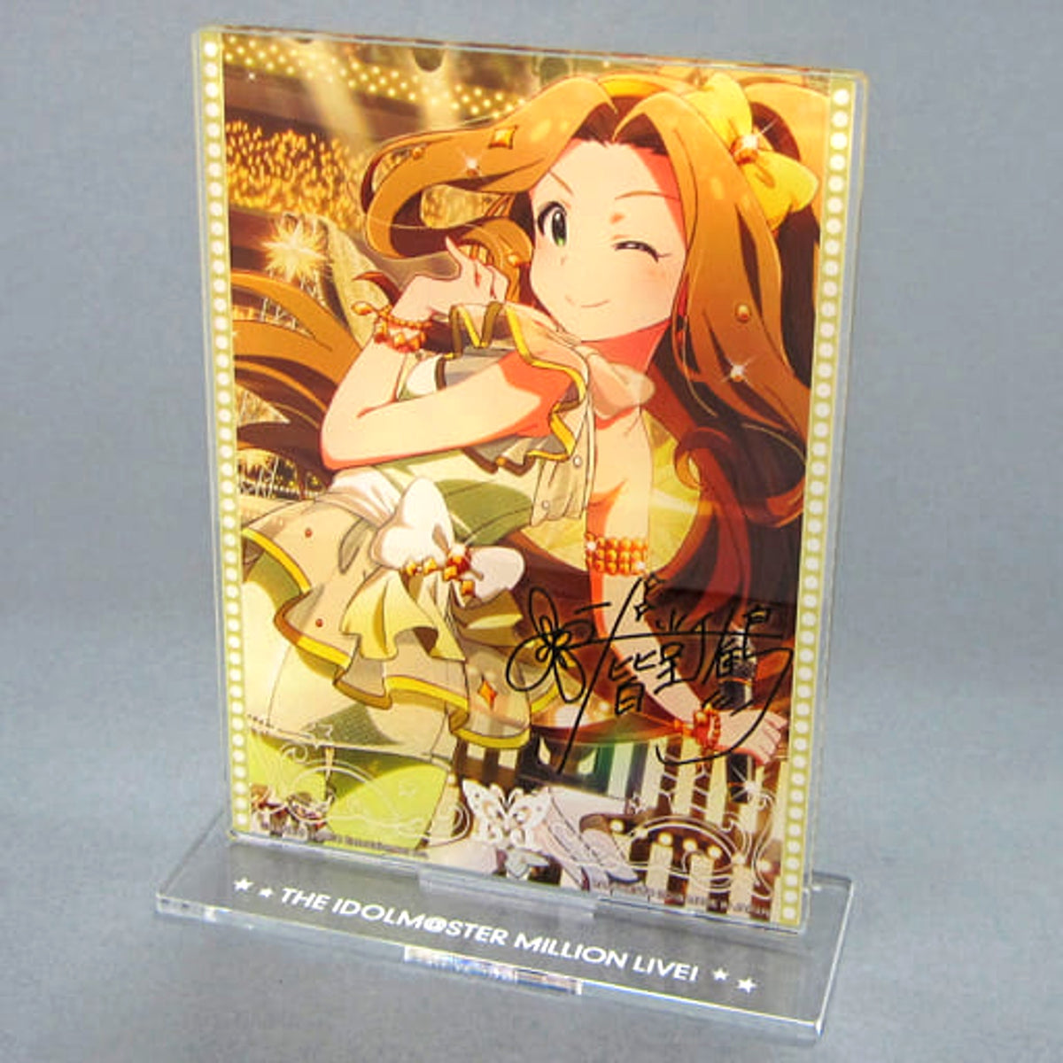THE IDOLM@STER Million Live! Chizuru Nikaido Ichiban Kuji Idol Gallery Acrylic Stand Prize A Acrylic Stands [USED]