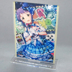 THE IDOLM@STER Million Live! Makabe Mizuki Ichiban Kuji Idol Gallery Acrylic Stand Prize A Acrylic Stands [USED]