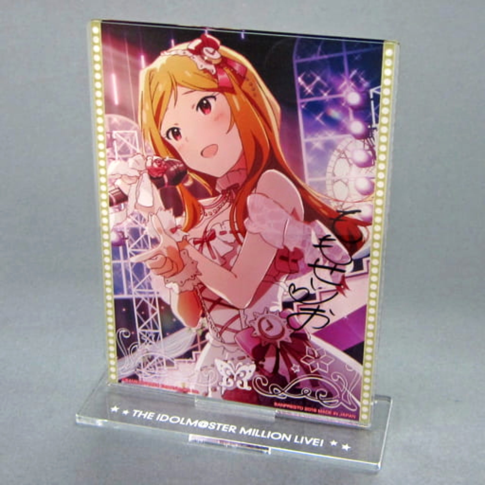 THE IDOLM@STER Million Live! Monose Rio Ichiban Kuji Idol Gallery Acrylic Stand Prize A Acrylic Stands [USED]