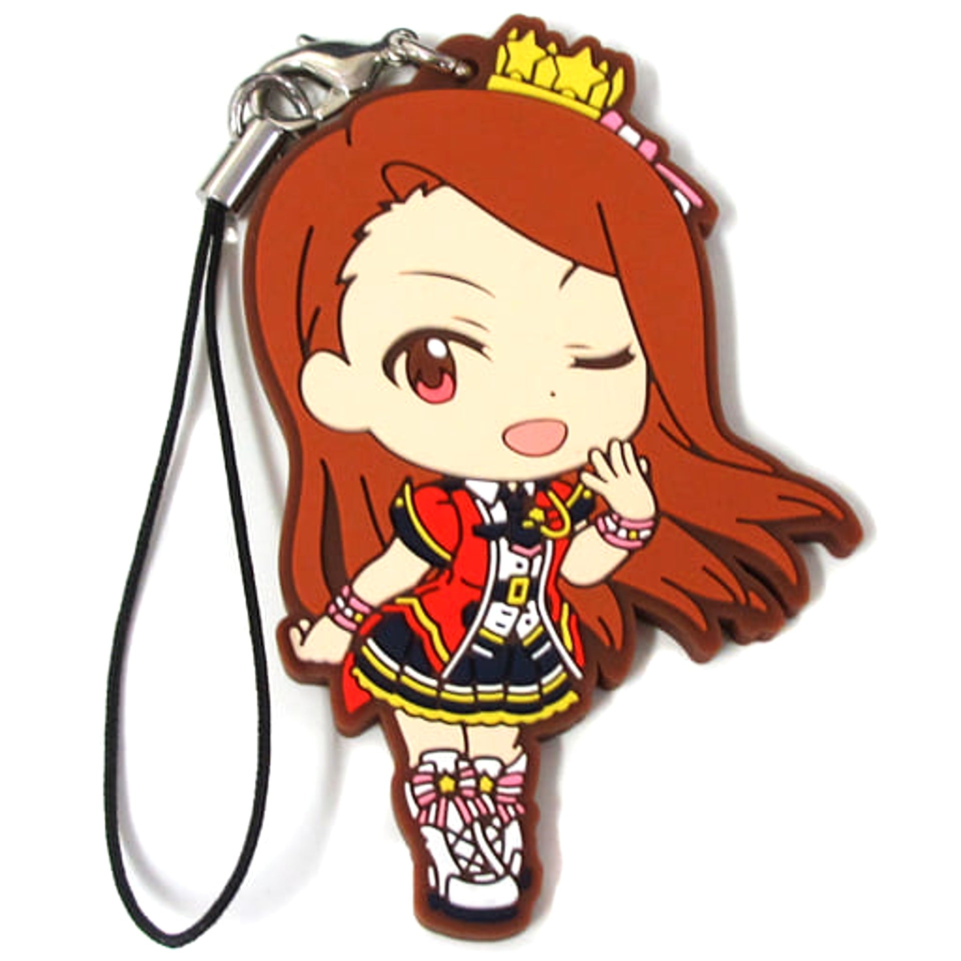 THE IDOLM@STER Million Live! Iori Minase 765PRO All Stars Ver. Ichiban Kuji Idol Gallery Rubber Charm Prize B [USED]