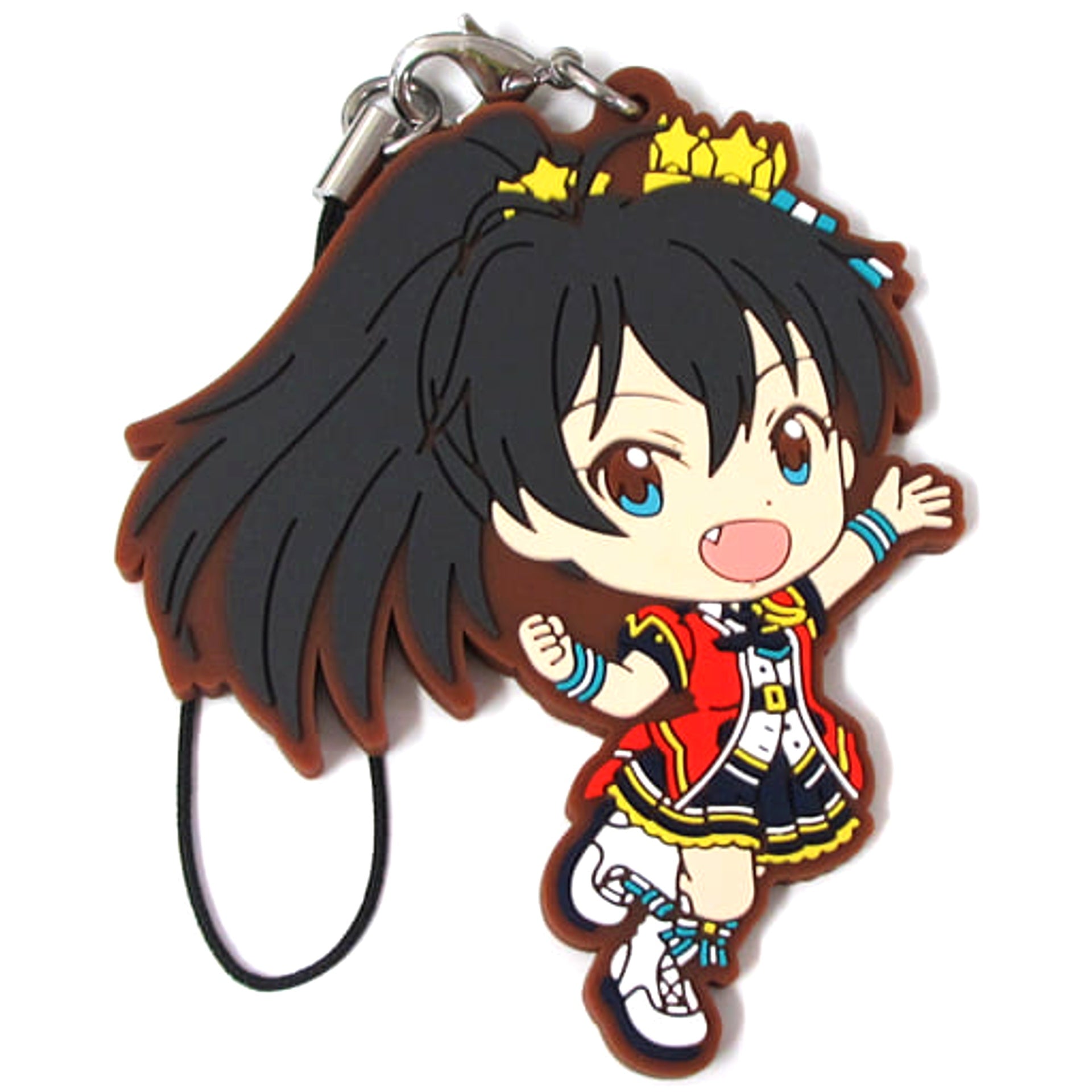 THE IDOLM@STER Million Live! Hibiki Ganaha 765PRO All Stars Ver. Ichiban Kuji Idol Gallery Rubber Charm Prize B [USED]