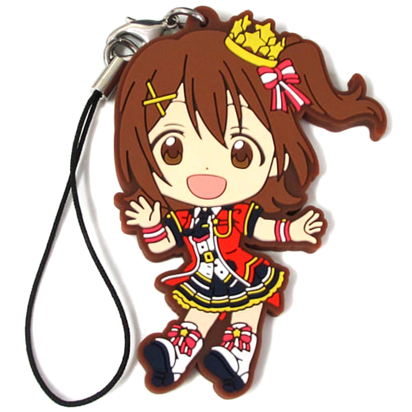 THE IDOLM@STER Million Live! Kasuga Mirai Princess Stars Ver. Ichiban Kuji Idol Gallery Rubber Charm Prize C [USED]