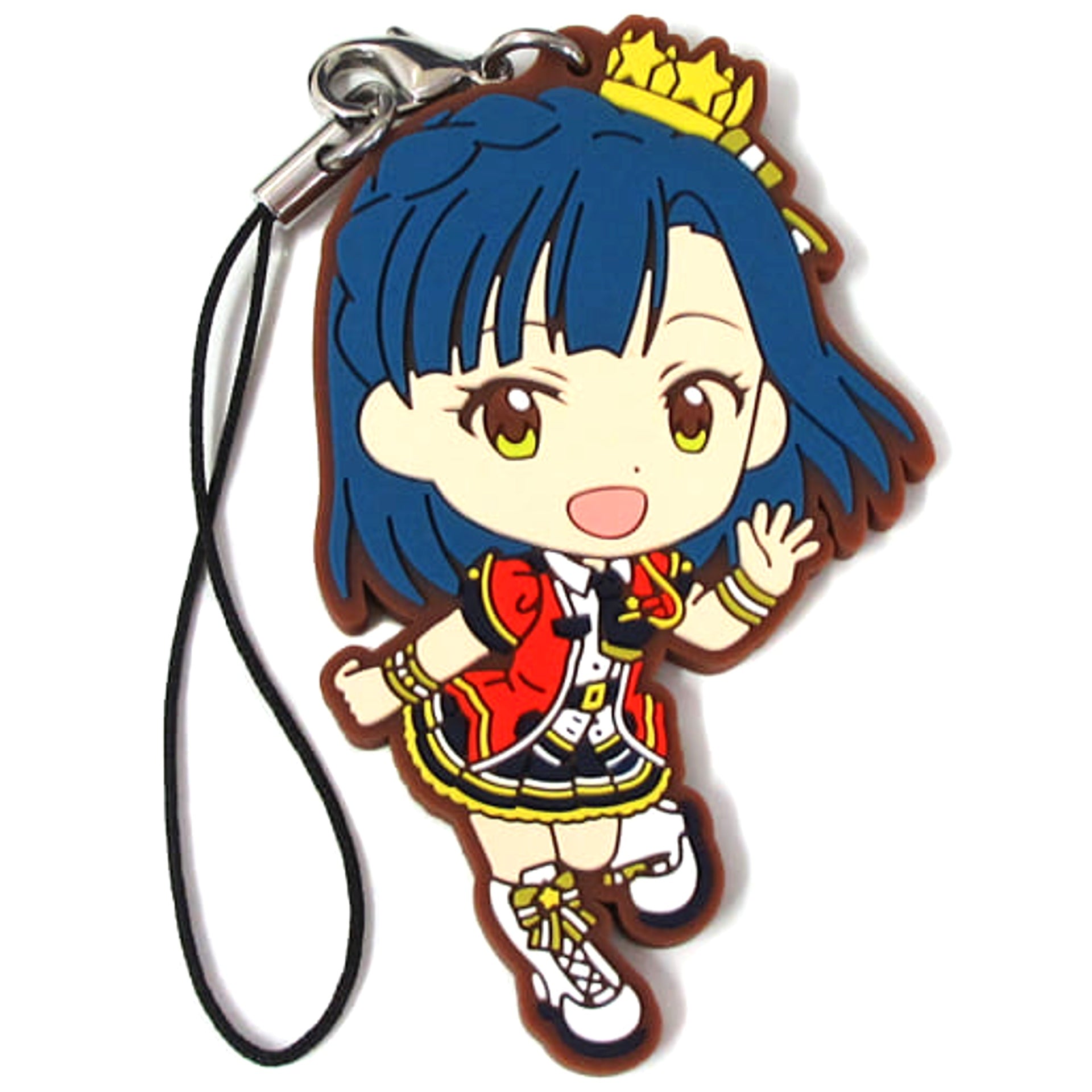 THE IDOLM@STER Million Live! Nanao Yuriko Princess Stars Ver. Ichiban Kuji Idol Gallery Rubber Charm Prize C [USED]