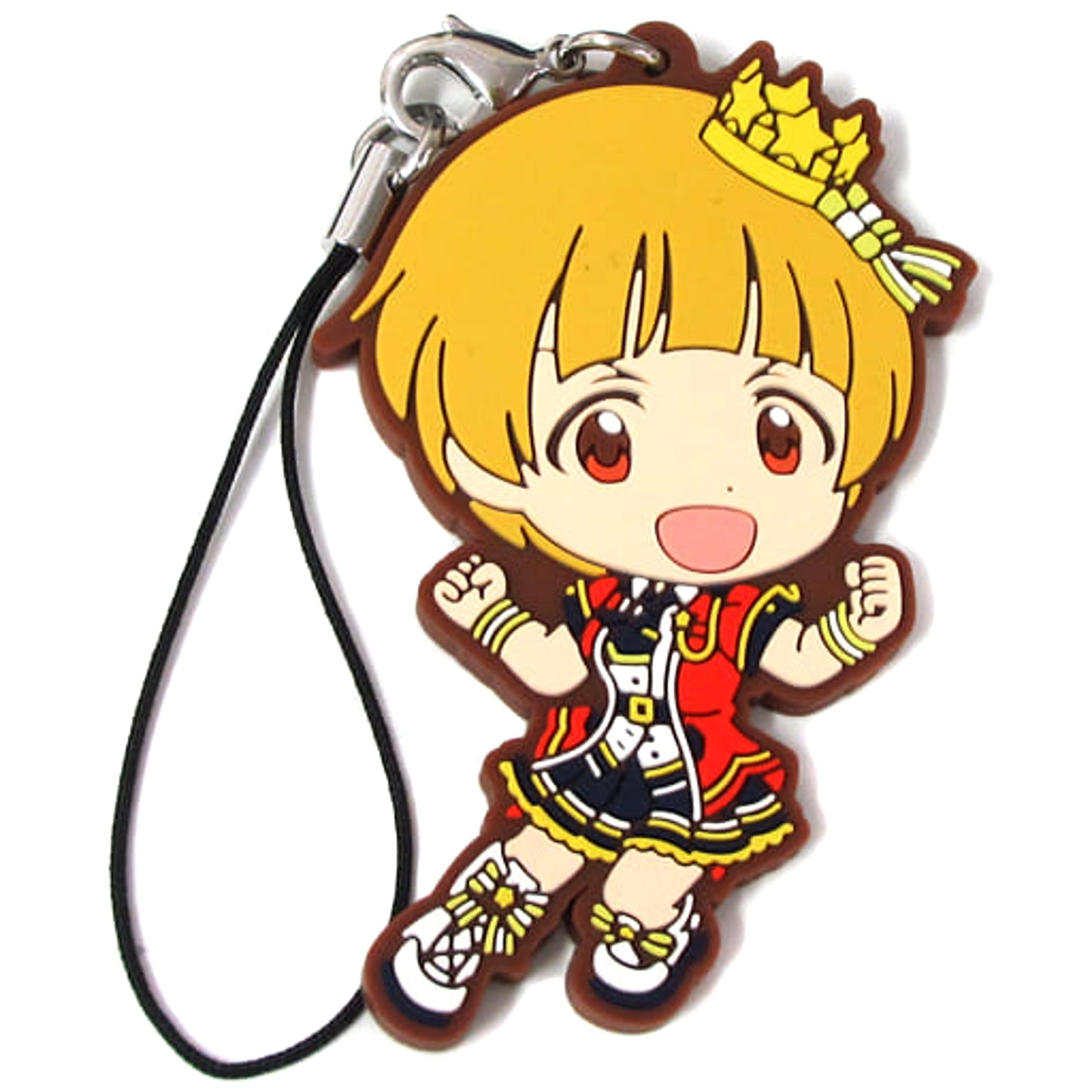 THE IDOLM@STER Million Live! Fukuda Noriko Princess Stars Ver. Ichiban Kuji Idol Gallery Rubber Charm Prize C [USED]