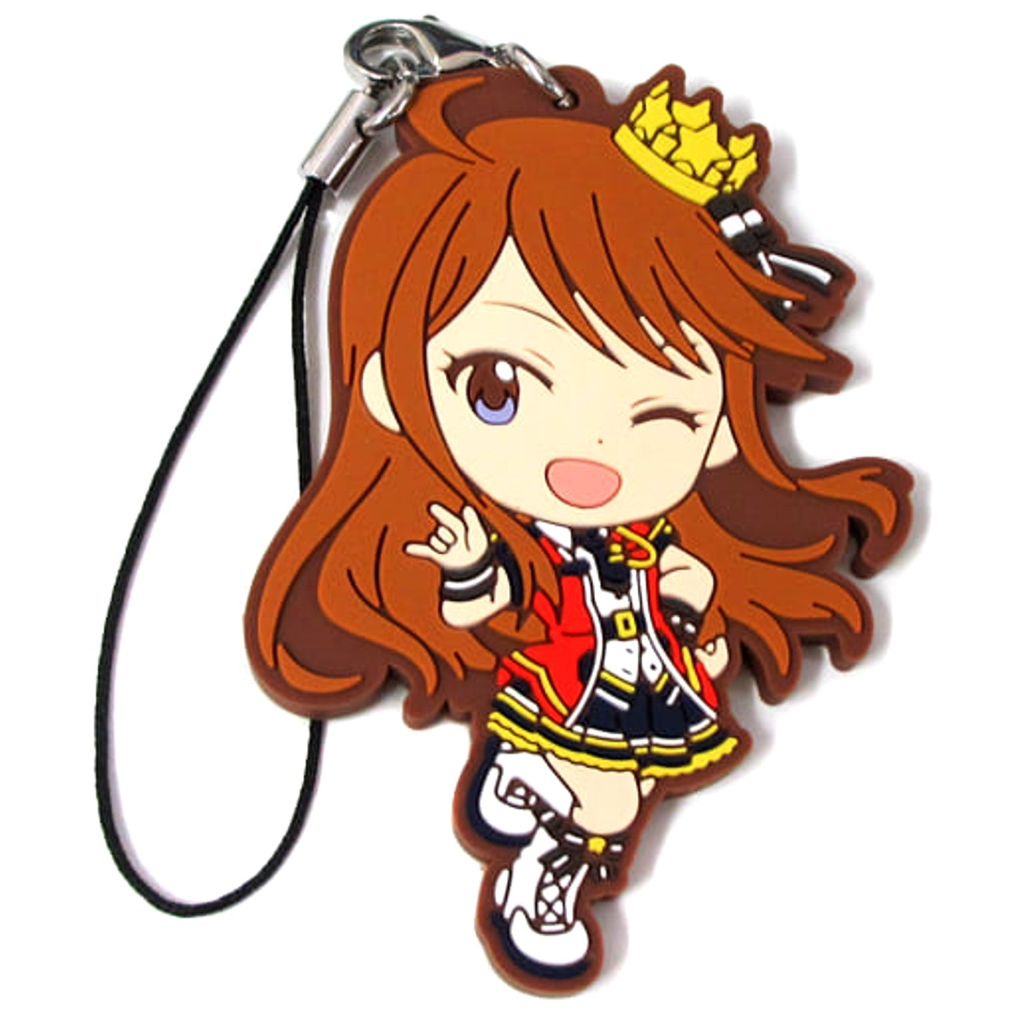 THE IDOLM@STER Million Live! Megumi Tokoro Fairy Stars Ver. Ichiban Kuji Idol Gallery Rubber Charm Prize D [USED]